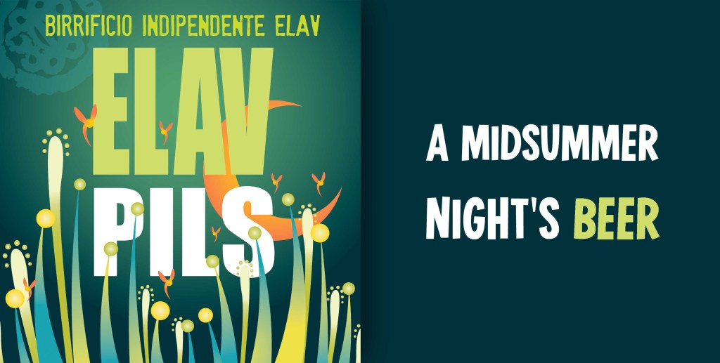 Label Design etichetta birra Gylan di IF Ivan Foresti per Elav birrificio indipendente