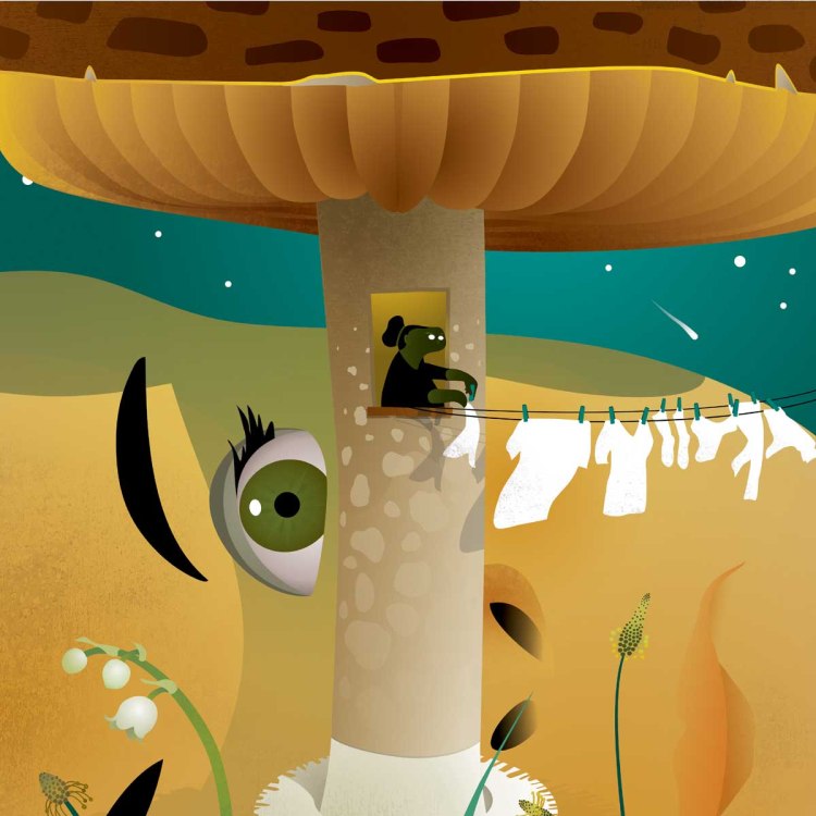 Illustrazione Piccoli Mondi invisibili di IF Ivan Foresti